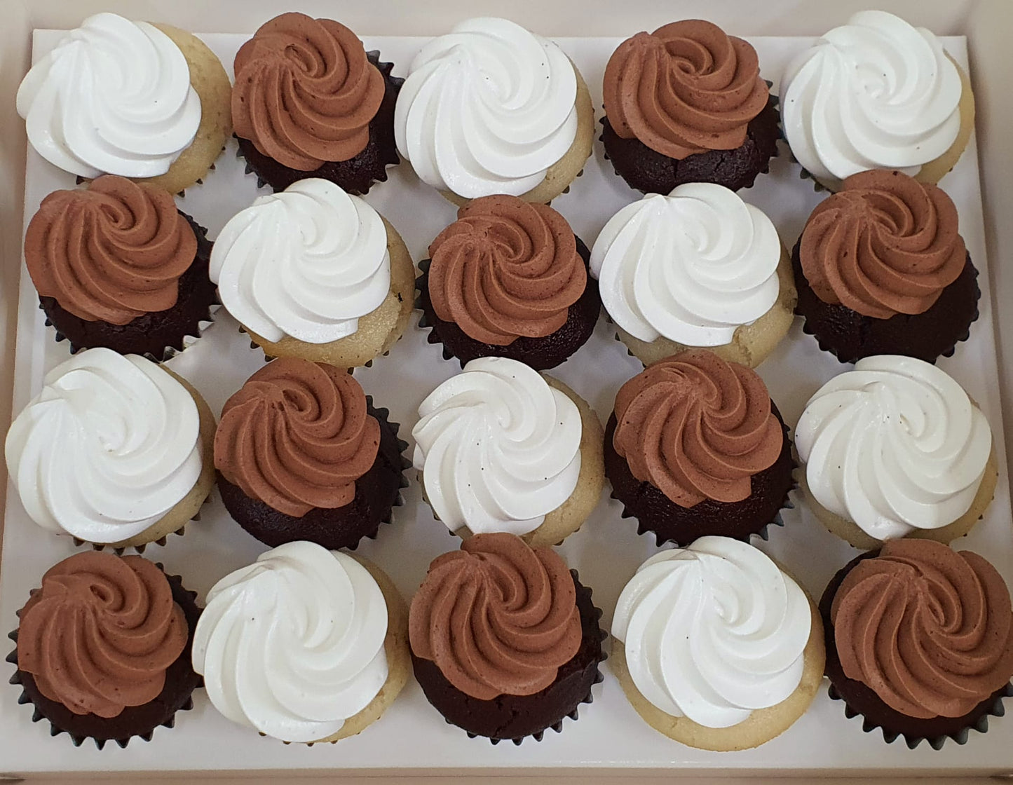 Vegan and Gluten-Free Mini Cupcakes (Box of 20) - Cuppacakes.com.sg Singapore