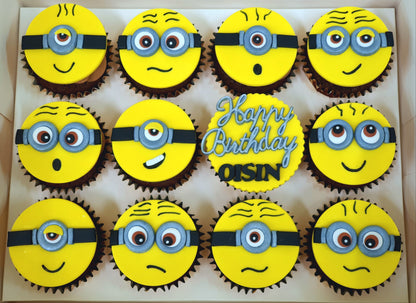 Minion Cupcakes (Box of 12)