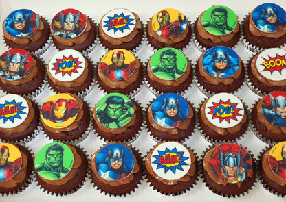 Edible Print Cupcakes (Box of 12)