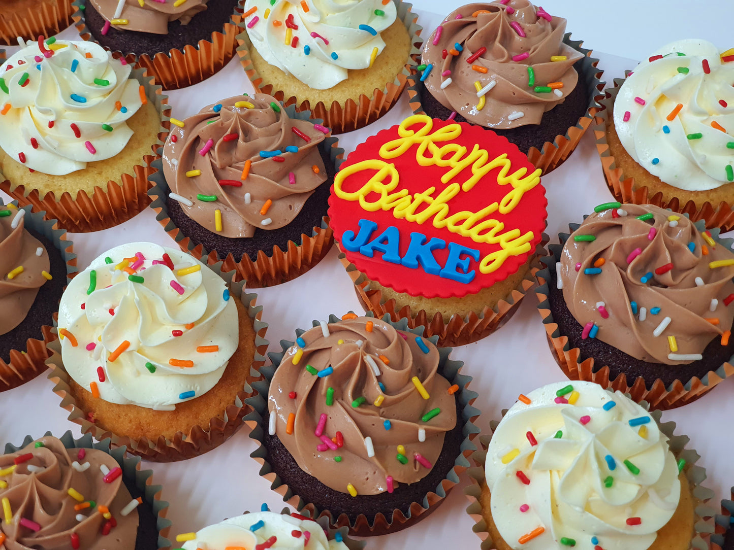 Birthday Cupcakes (Box of 12)