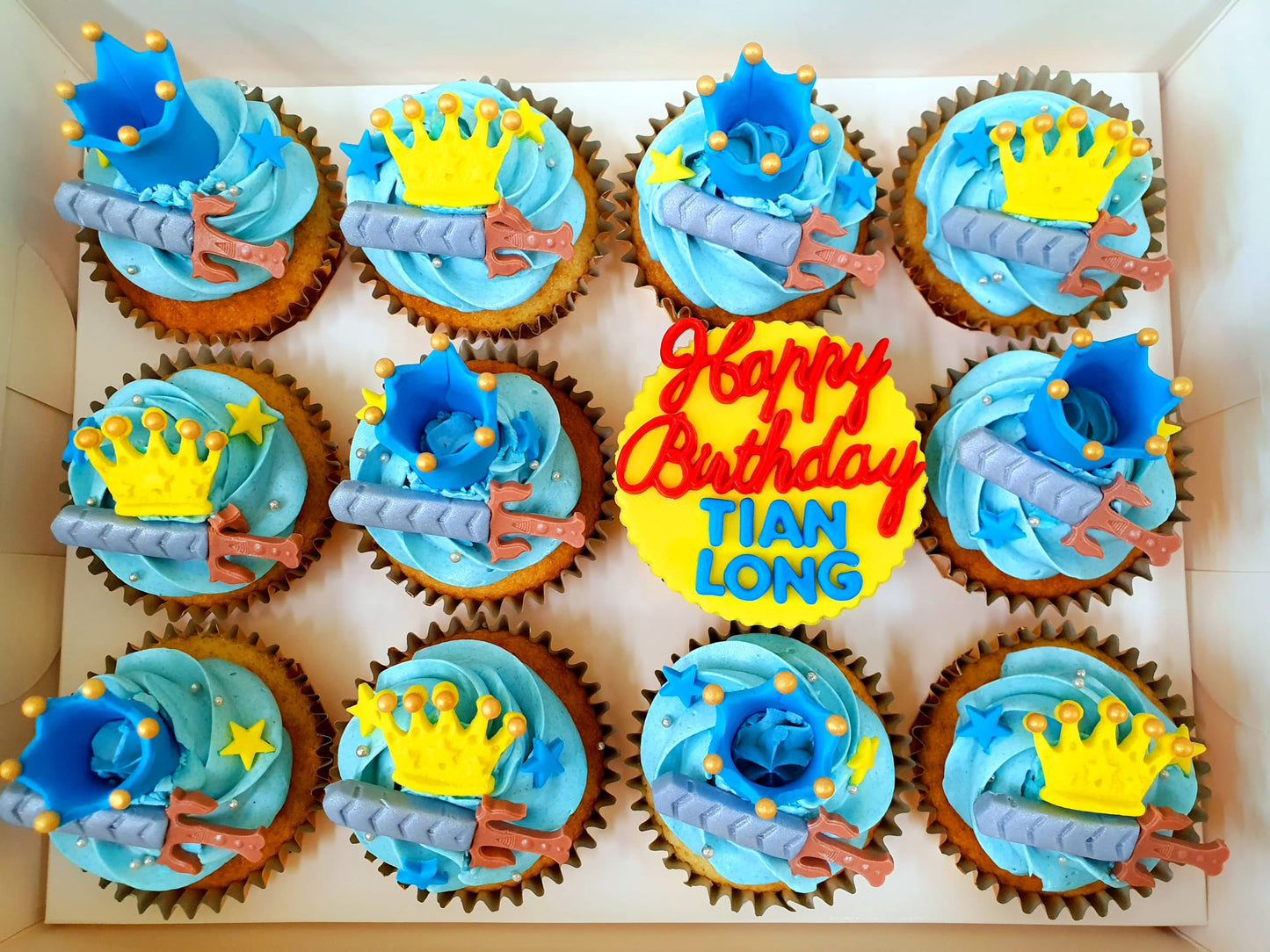 Little Prince Cupcakes (Box of 12)