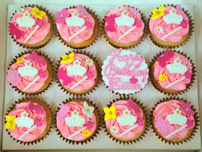 Princess Cupcakes (Box of 12)