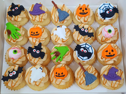 Halloween Mini Cupcakes - Mini Spooks (Box of 20)