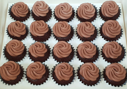 Vegan and Gluten-Free Mini Cupcakes (Box of 20)