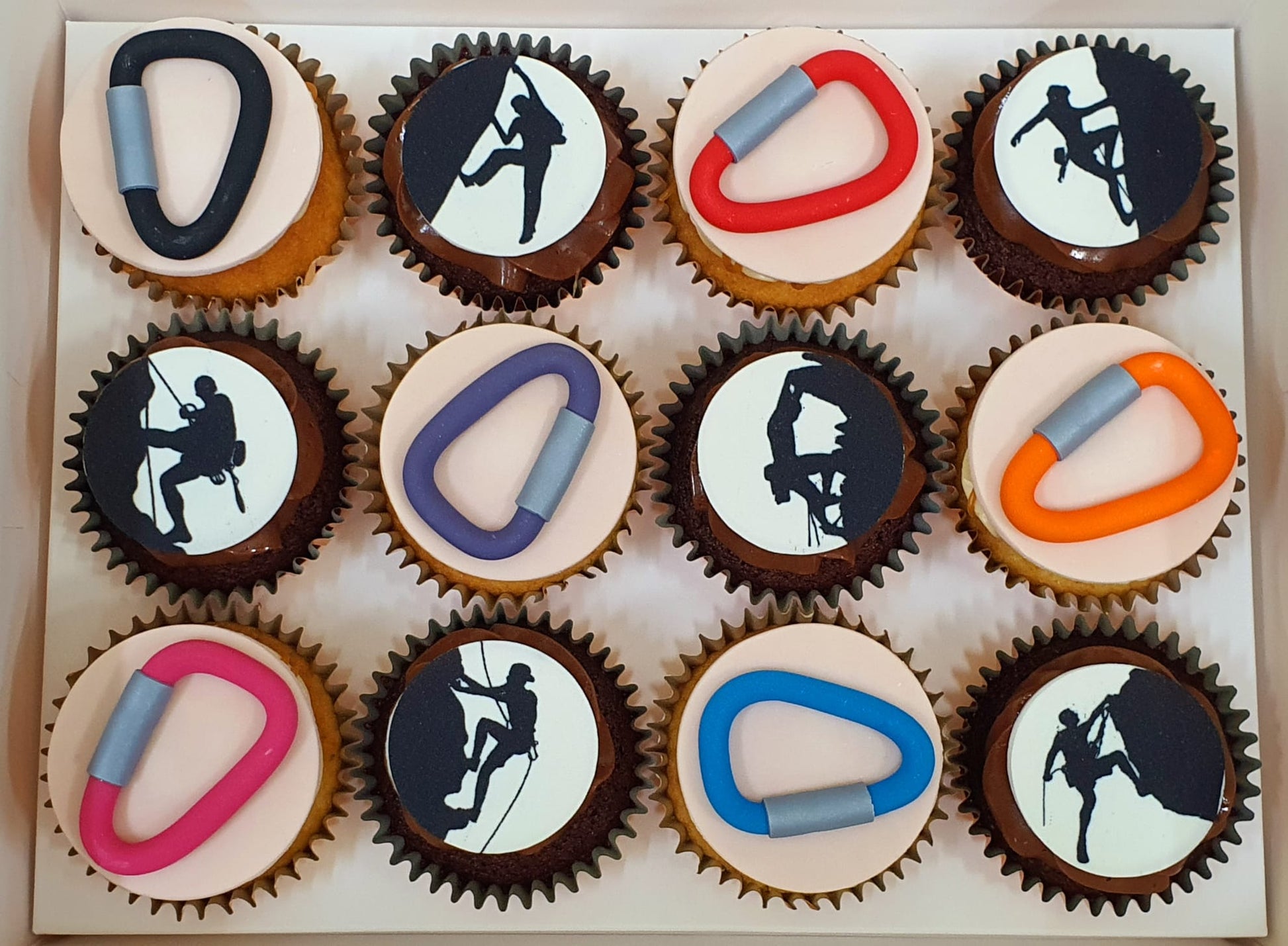 Climbing Cupcakes (Box of 12) - Cuppacakes.com.sg Singapore