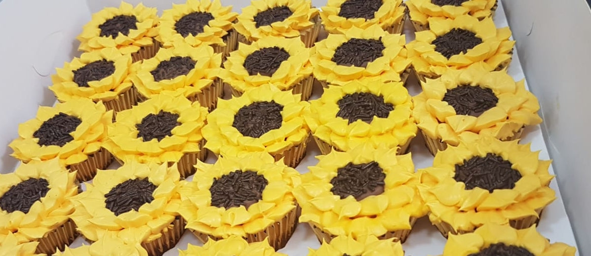 Sunflower Cupcakes - Cuppacakes - Singapore's Very Own Cupcakes Shop