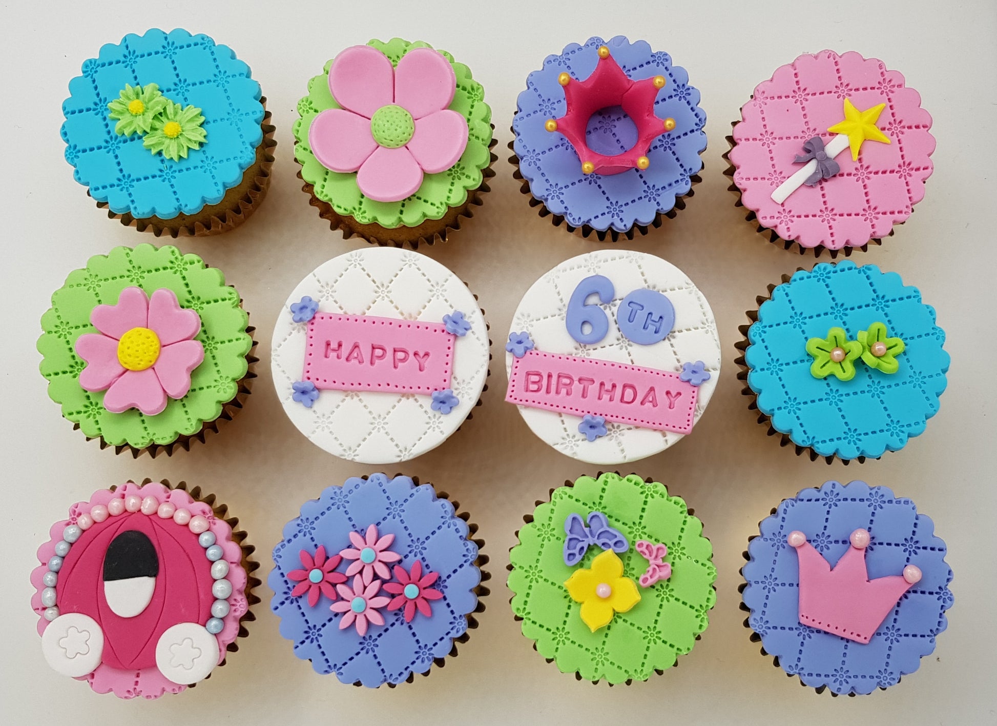 Fairy Tale Cupcakes (Box of 12) - Cuppacakes - Singapore's Very Own Cupcakes Shop