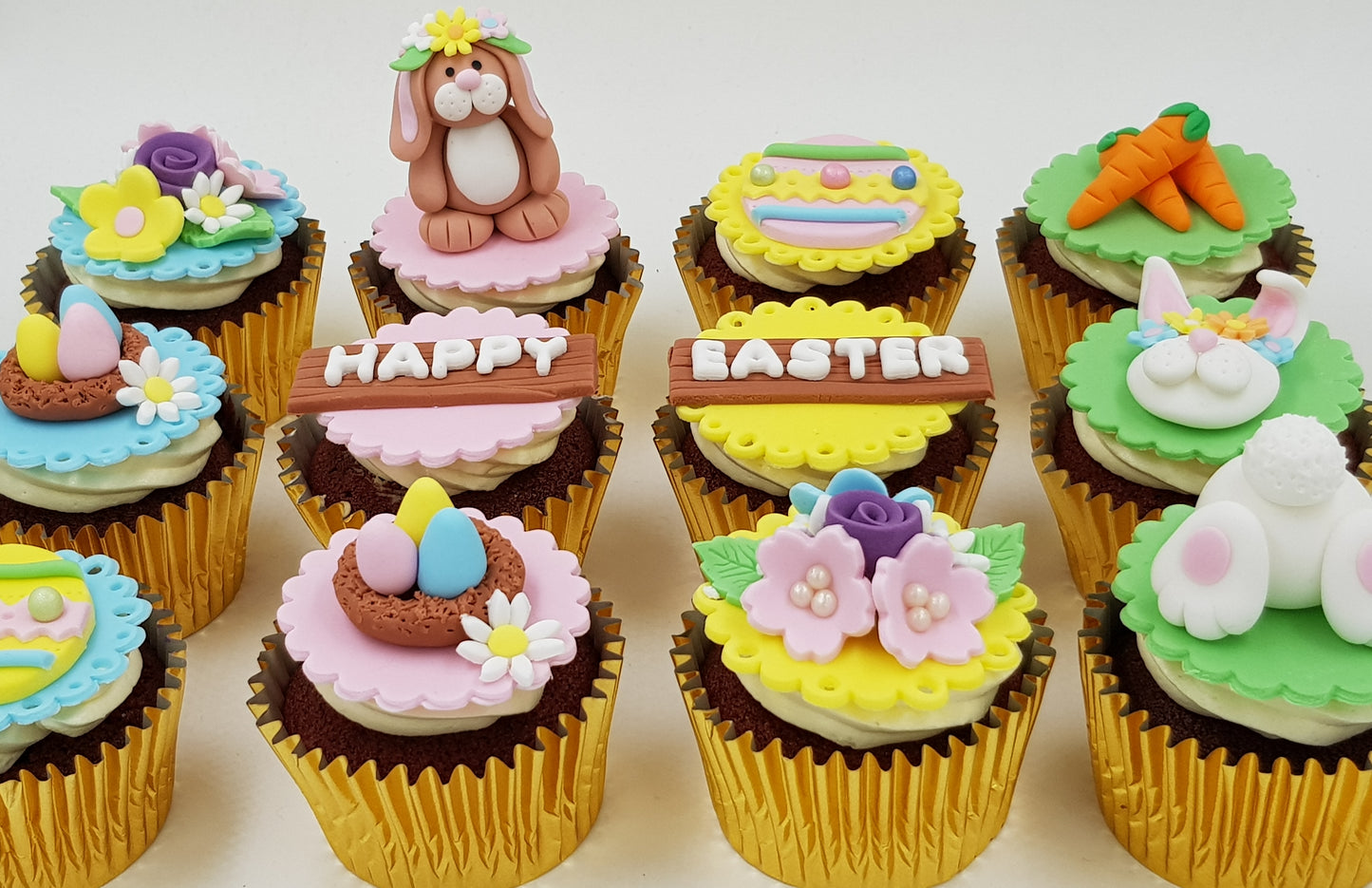 Easter Cupcake Set - Bunny and Friends - Cuppacakes - Singapore's Very Own Cupcakes Shop