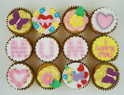 Mother's Day Cupcake Set - I Love MUM - Cuppacakes - Singapore's Very Own Cupcakes Shop