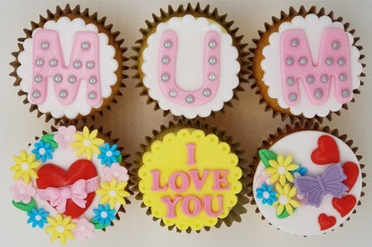 Mother's Day Cupcake Set - I Love MUM - Cuppacakes - Singapore's Very Own Cupcakes Shop