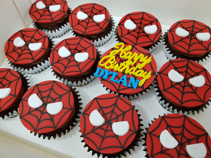 Superhero Cupcakes (Box of 12) - Cuppacakes - Singapore's Very Own Cupcakes Shop