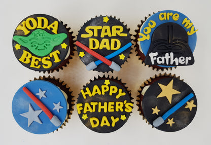 Father's Day Cupcake Set - Dad, Yoda-Best - Cuppacakes - Singapore's Very Own Cupcakes Shop