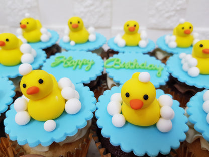 Yellow Duckie Cupcakes (Box of 12) - Cuppacakes - Singapore's Very Own Cupcakes Shop