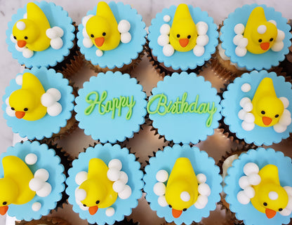 Yellow Duckie Cupcakes (Box of 12) - Cuppacakes - Singapore's Very Own Cupcakes Shop