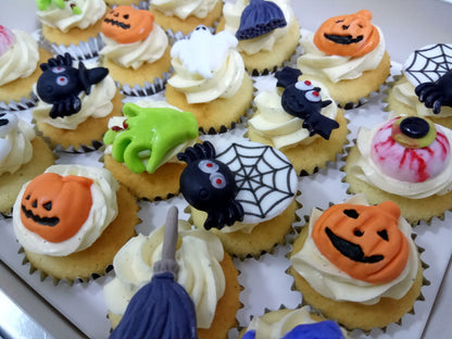 Halloween Mini Cupcakes - Mini Spooks (Box of 20) - Cuppacakes - Singapore's Very Own Cupcakes Shop